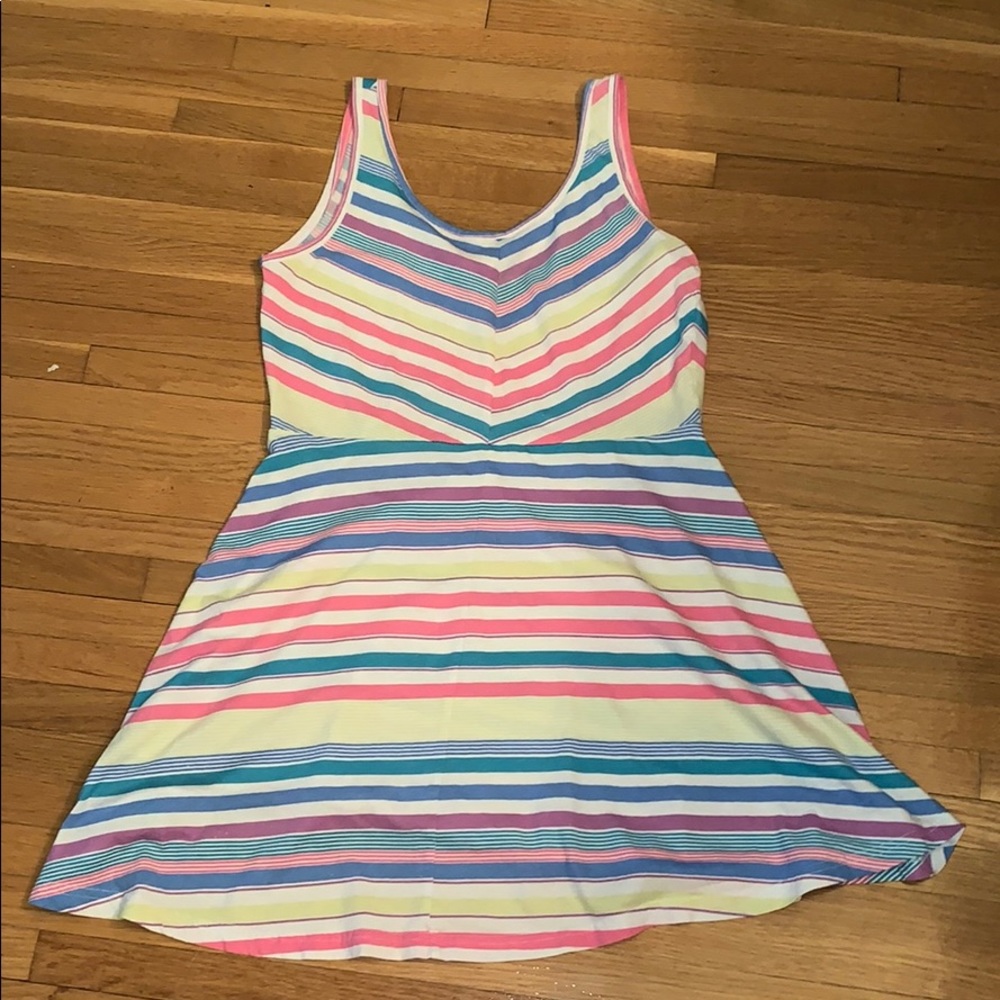 ⭐️Multi colour striped sun dress⭐️